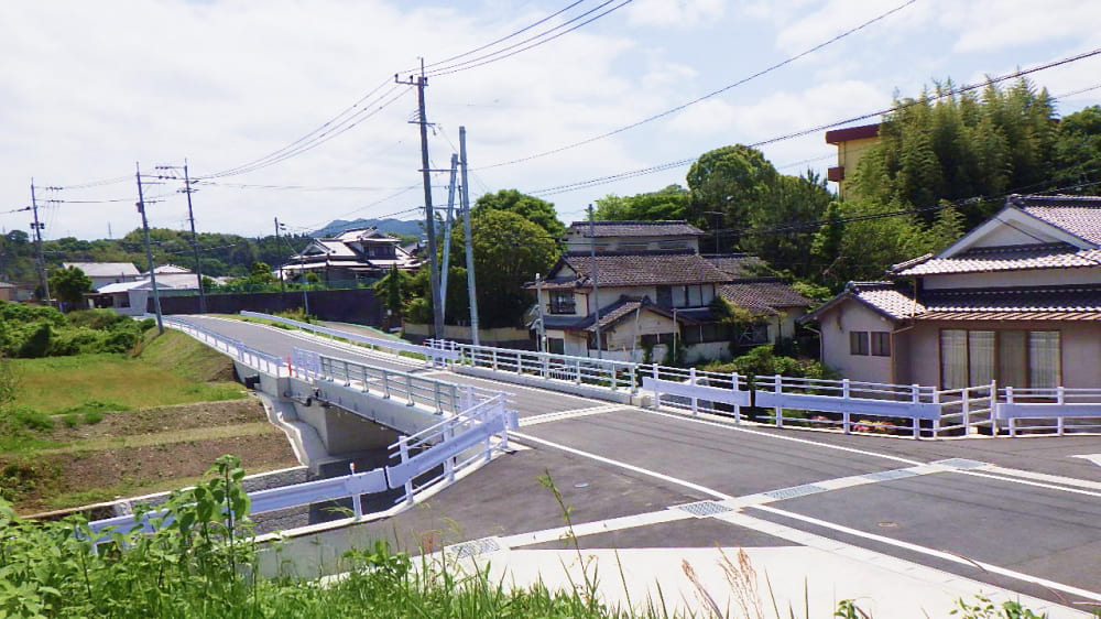 道路改良工事の写真
